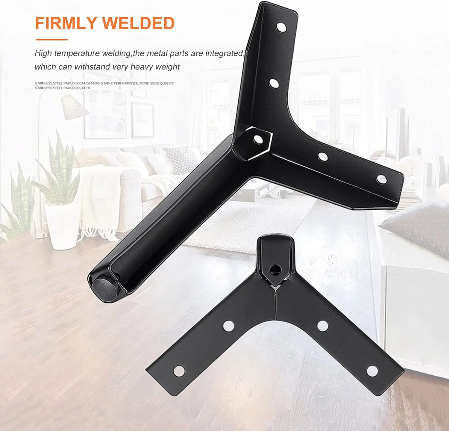 Modern Y shape hardware furniture supplies home accessories metal legs for furniture sturdy sofa accessories furniture hardware