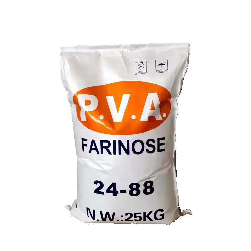 HIGH VISCOSITY PVA CHINA FACTORY BP 24 88 /088-50/ MESH 10-120 LOWER PRICE FOR PUTTY TEXTILE AND PAINTS