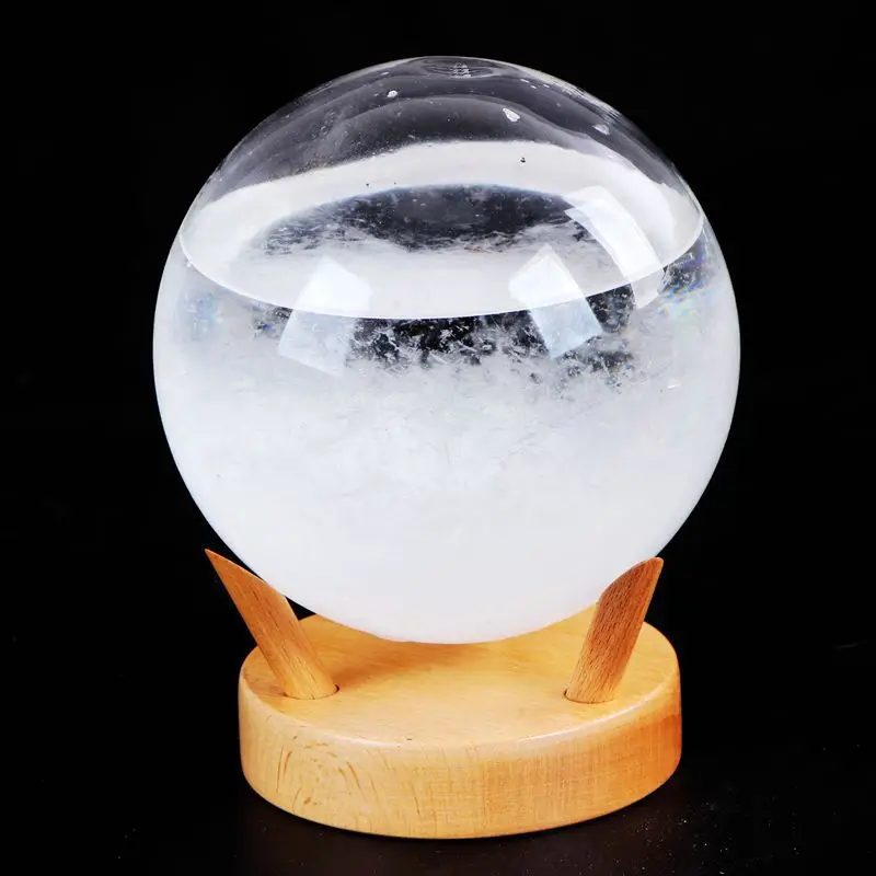 Creative Stylish Desktop Home Decoration Weather Forecast Predictor Storm Glass Ball