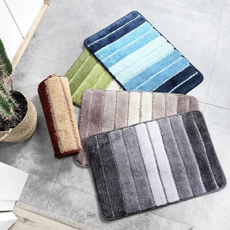 
i@home wholesale home woven quick dry micro fiber bath mat bathroom 