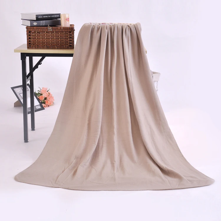 promotion various colors bulk wholesale cheap fleece blankets