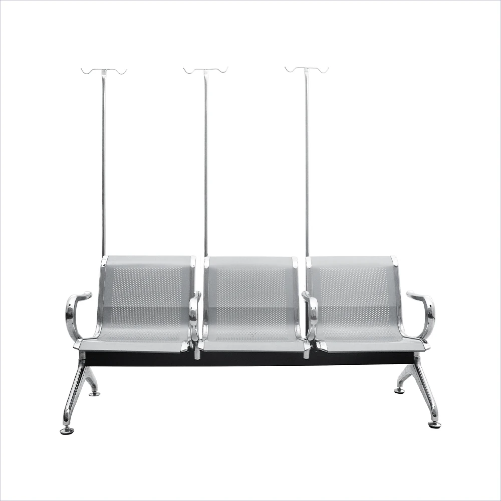 silver 2 3 4 5 seats  steel  hospital clinic Waiting Room Chairs For Sale