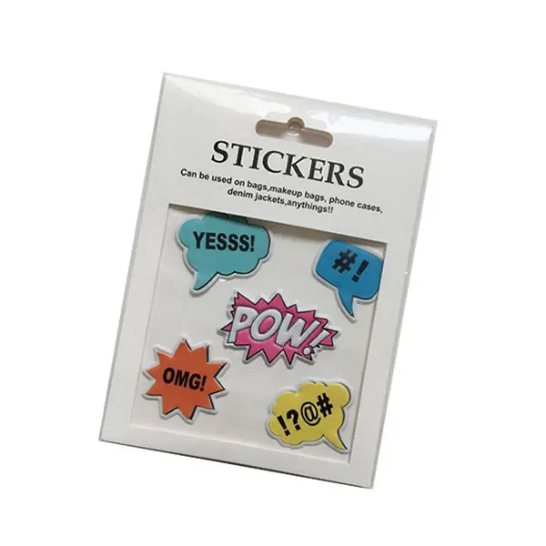 Сделанная на заказ полиуретановая пышная наклейка хорошая мягкая для украшения