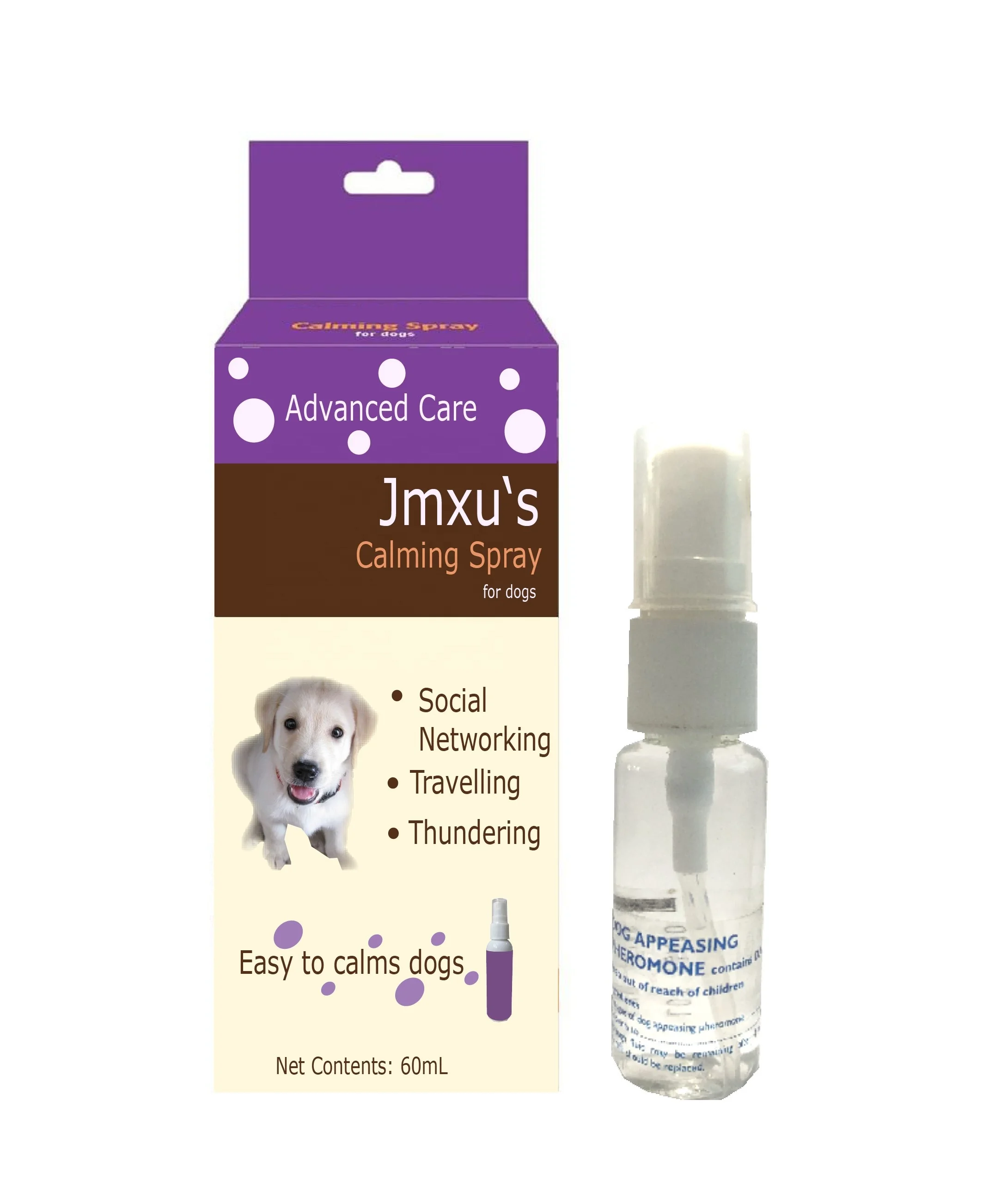 
Amazon Hot Sale new release Pet Cat Kitten Calming Spray Dog clming spray good smell natural ingredirnts 