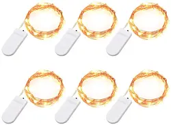 10ft(3m) LED Starry String Lights 30 Micro LEDs on Silvery Copper Wire for DIY Wedding Christmas party decoration