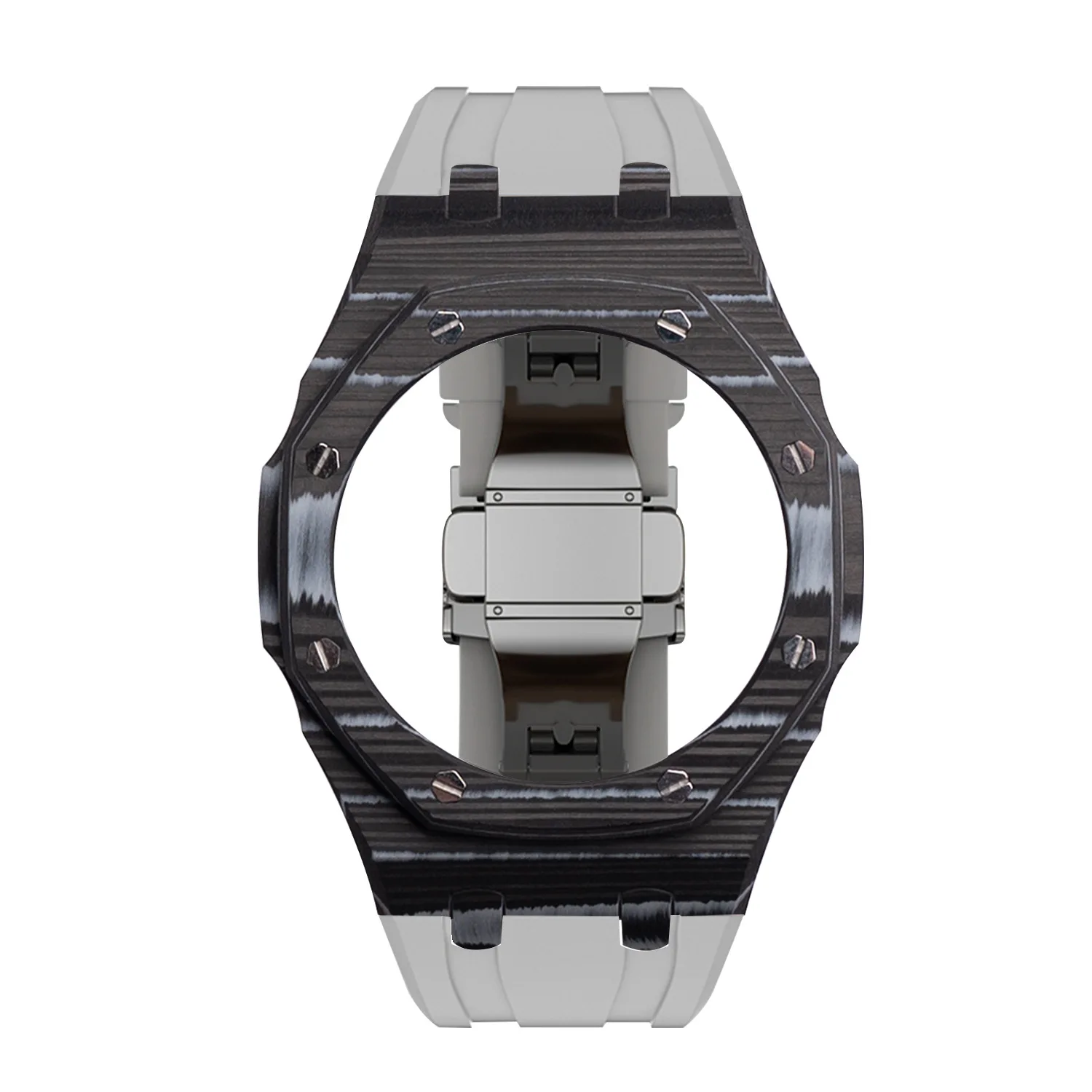 Комплект мод G Shock GA2100 ремешок для часов из нержавеющей стали и чехол Casio GShock
