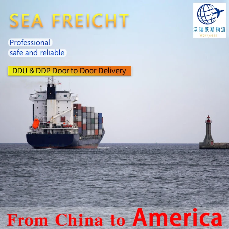Door to door services sea and air freight FBA Amazon shipping agent china to USA UK France Germany Italy Canada Japan