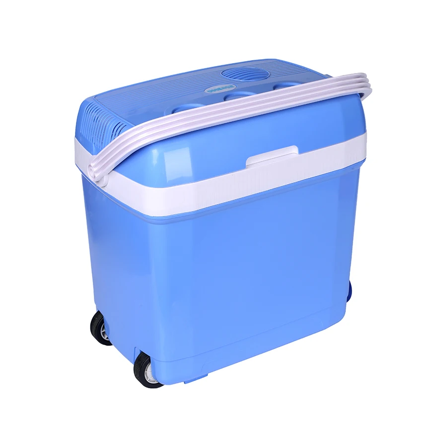 Car accessories factory wholesale AC/DC portable thermoelectric cooler and warmer refrigerators car fridge car cooler