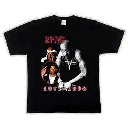 2PAC BIGGIE SMALLS Wholesale High Quality Mens T Shirt Streetwear Oversized West coast Hip Hop 100% Cotton  Vintage T Shirts