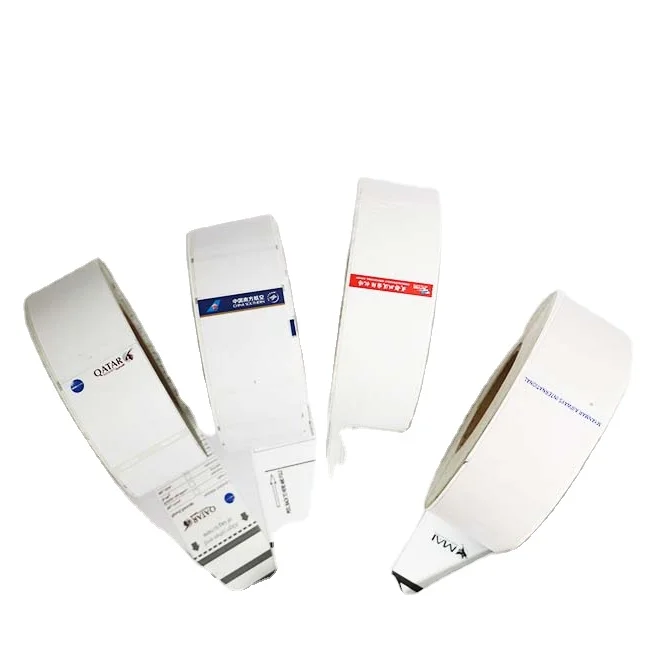 Тепловая багажная бирка нового дизайна