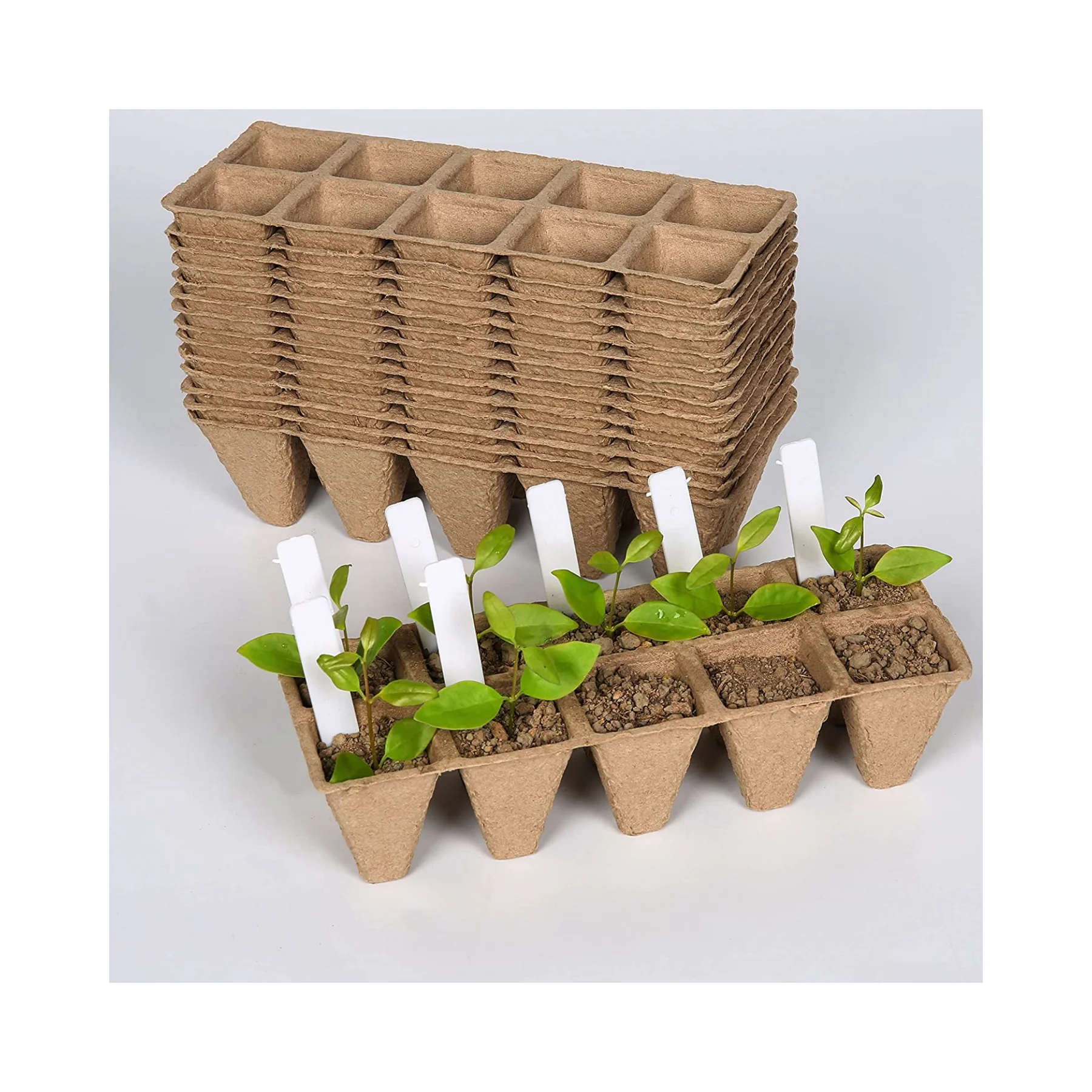 Yuchen Sustainable Tiny Paper Pots Washable Storage Organic Paper Pots For Garden