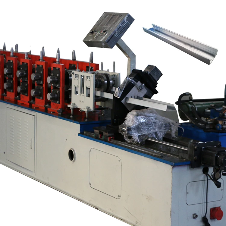 2019 hot sale metal stud and track aluminium CW UW profile making machine
