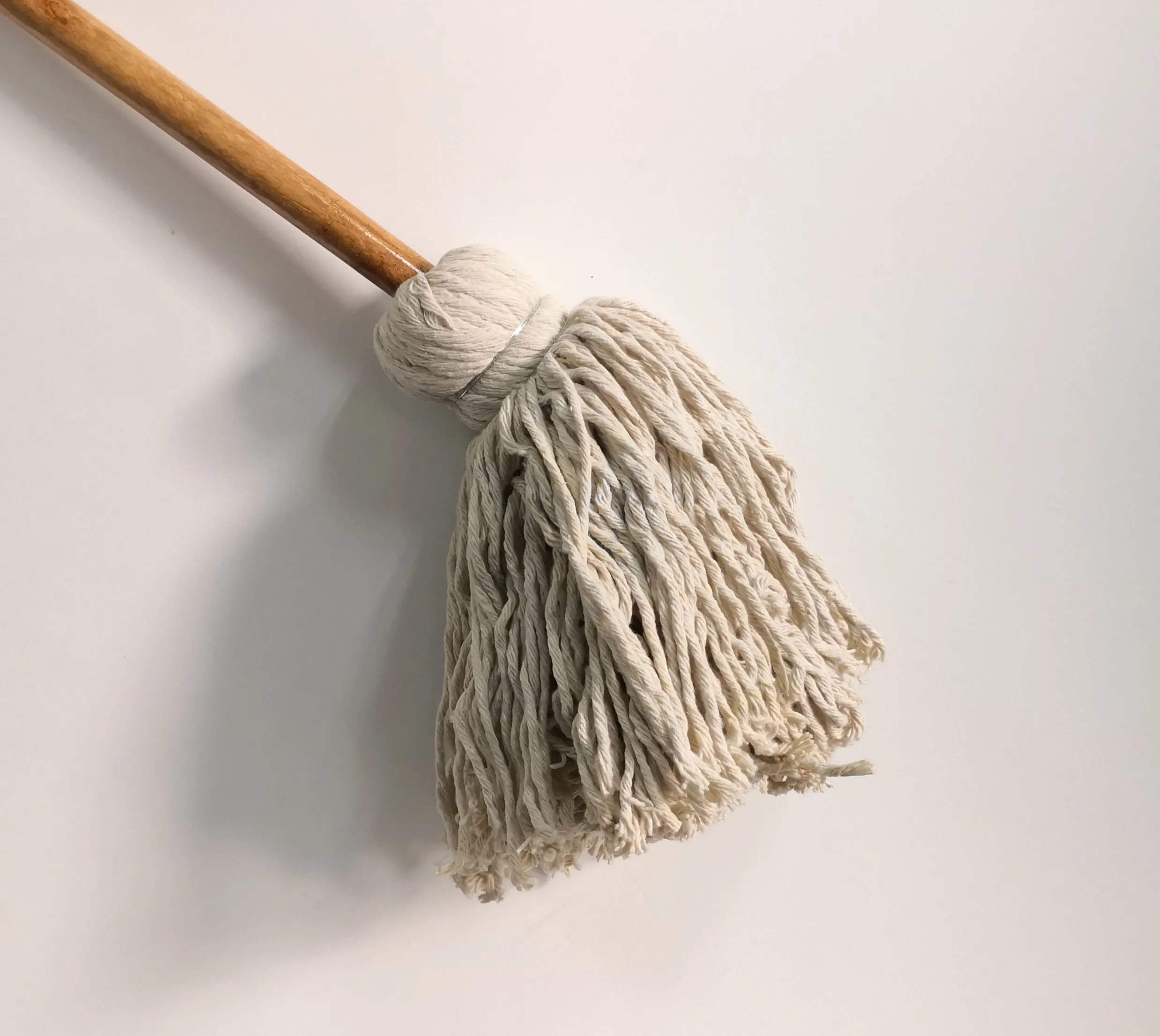 Cotton Mop with Wooden Handle & Wooden Handle  deck mops