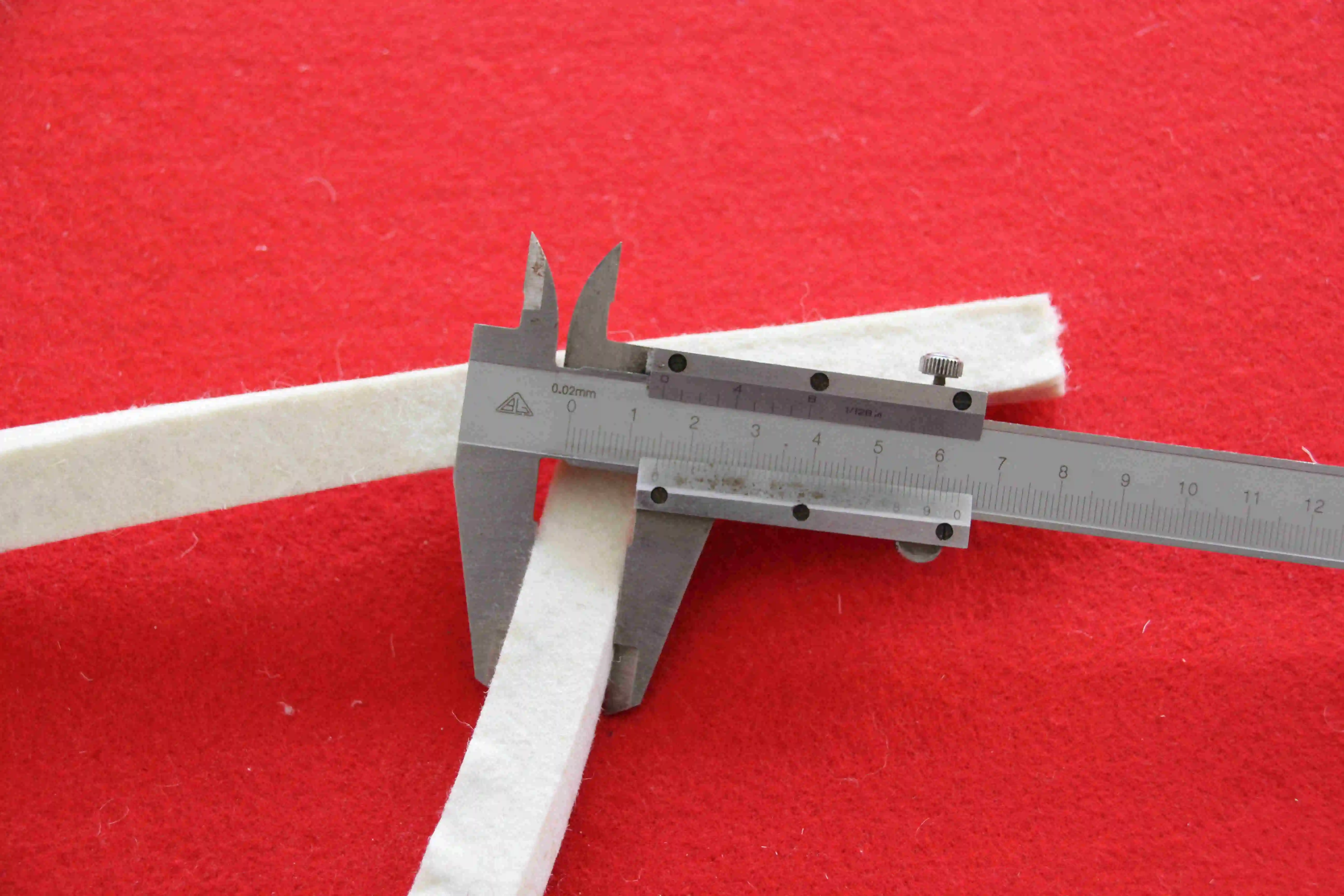 pure wool felt strip for oil seal