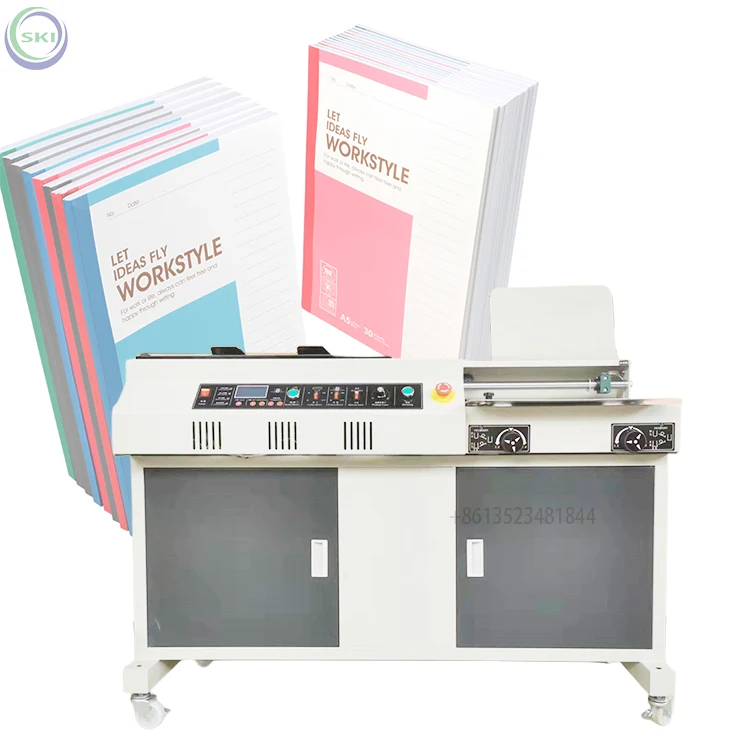 Intelligent System Book Glue Binding Machine Glue Binder Hot Melt Machine A4 Glue Binding Machine