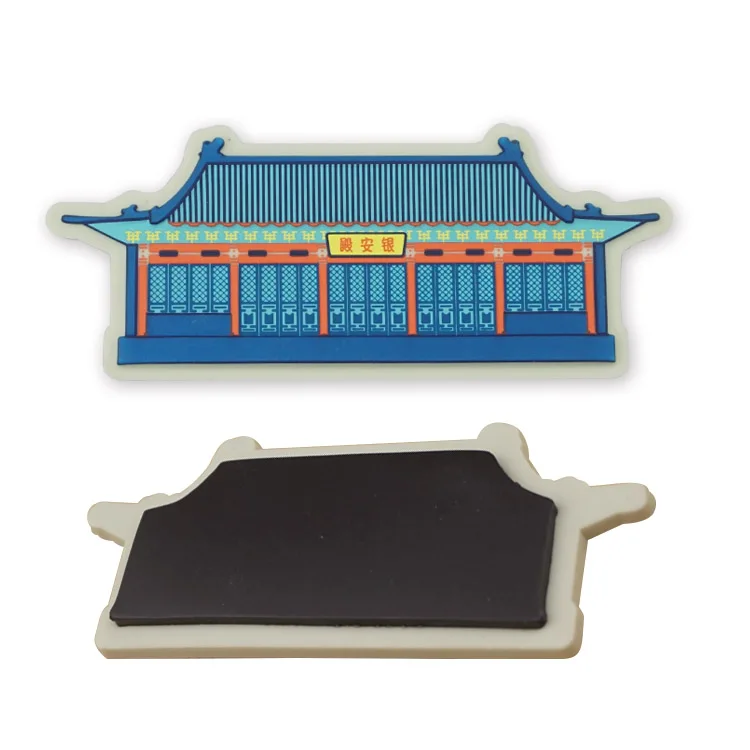 Manufacturer Custom Made Tourist Souvenir Promotional Gift 3D Printing Fridge Magnet Cartoon For Kids