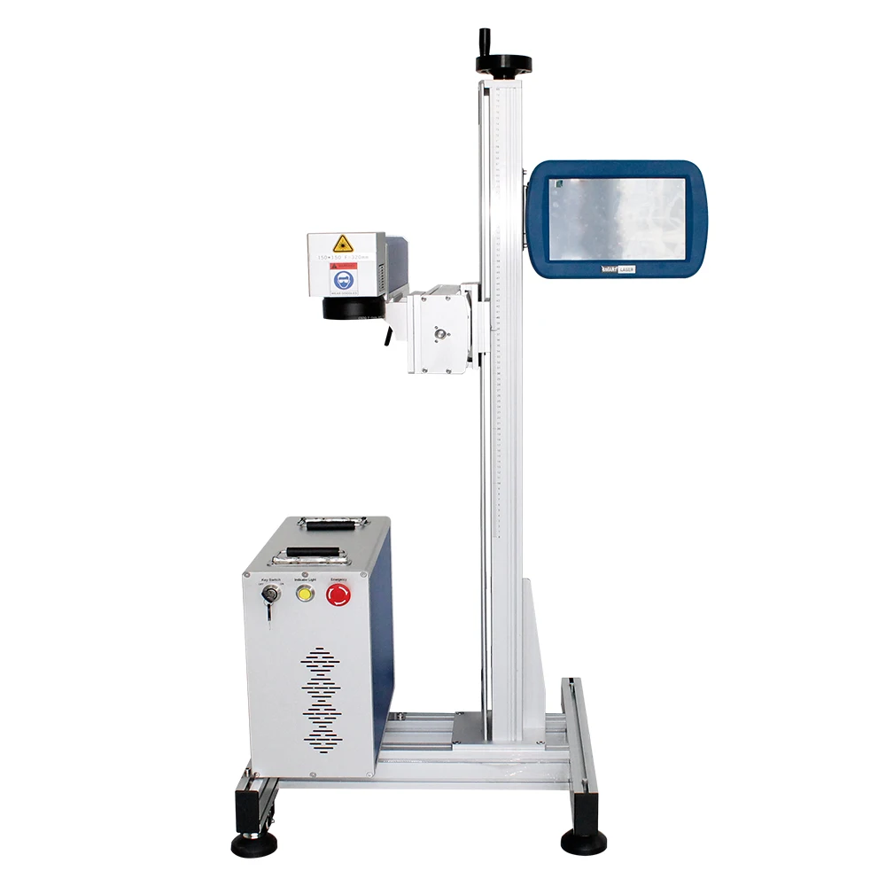Wholesale laser marking machine desktop split focus laser systems fiber laser marking machine