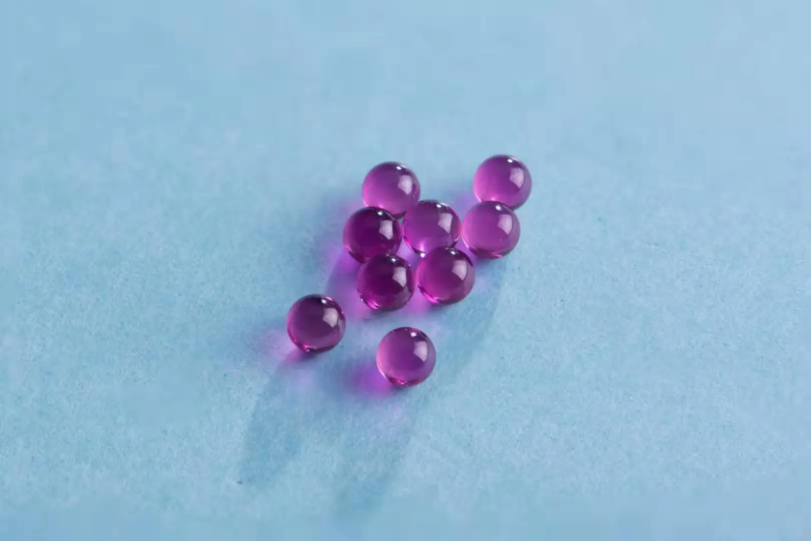 High Quality Ruby Crystal Ball Lens Synthetic Optical Glass Ball Grade 10 Ball Ruby Lens