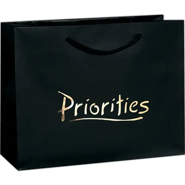 
Factory Price Printed Custom Glossy Laminated Shopping Paper Bags with handle and your logo 