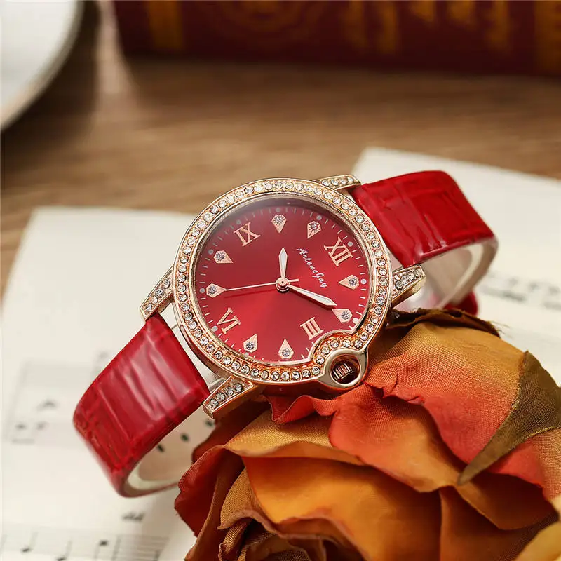 9830 4pcs bracelet & Watches Fashion woman watch set for women