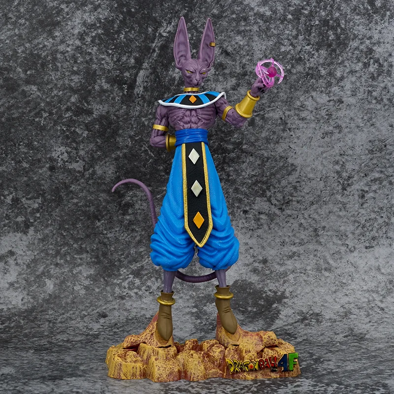 Anime Dragonballs Character PVC Model Toy DBZ Beerus Action Figure God of Destruction Birusu PVC Toys for Kids Gift