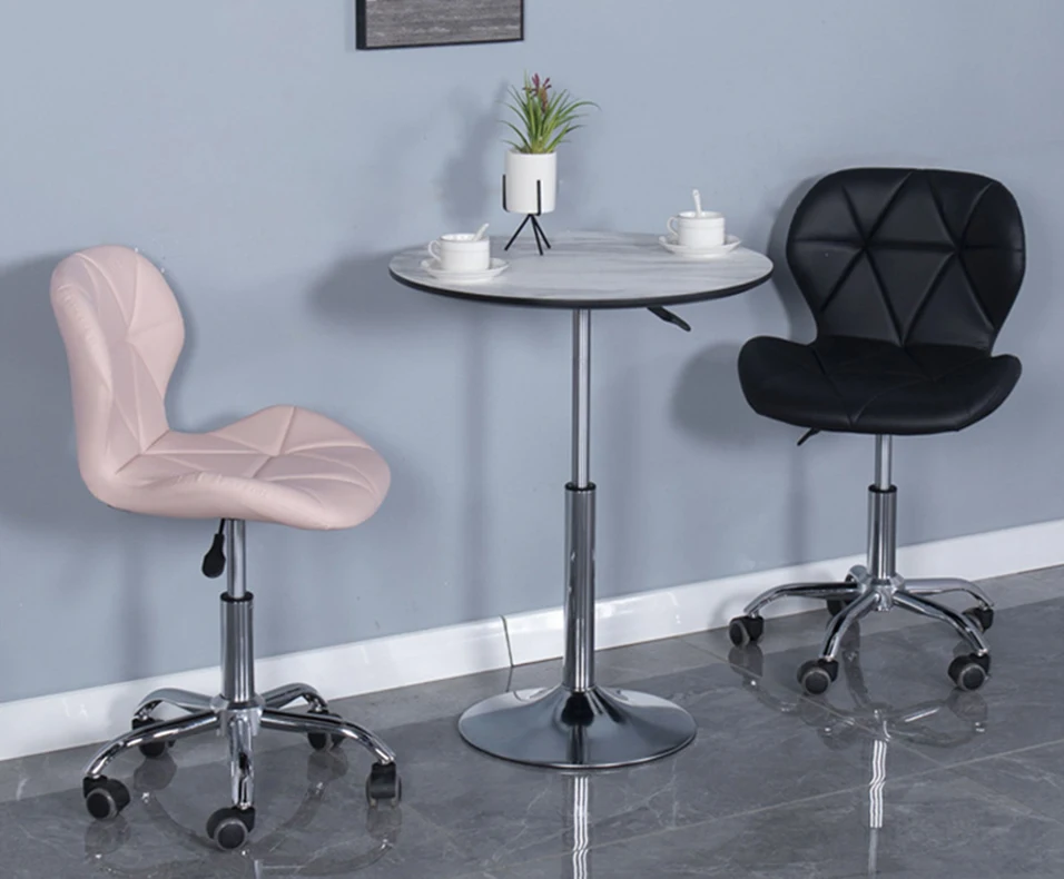 Modern Fashionable Leisure Swivel Chairs Adjustable Home Living Room Computer Chair Swivel Study Salon Chair