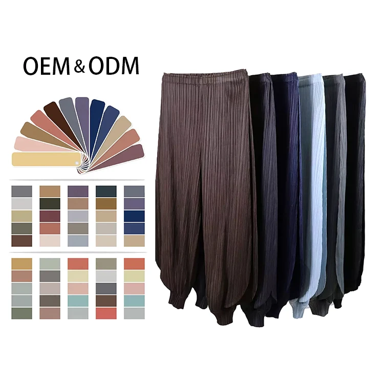 Custom Logo Female Clothing High Waist Wide Leg Sweat Pants Women Cargo Jogger Pants Sweatpants Cotton Trousers