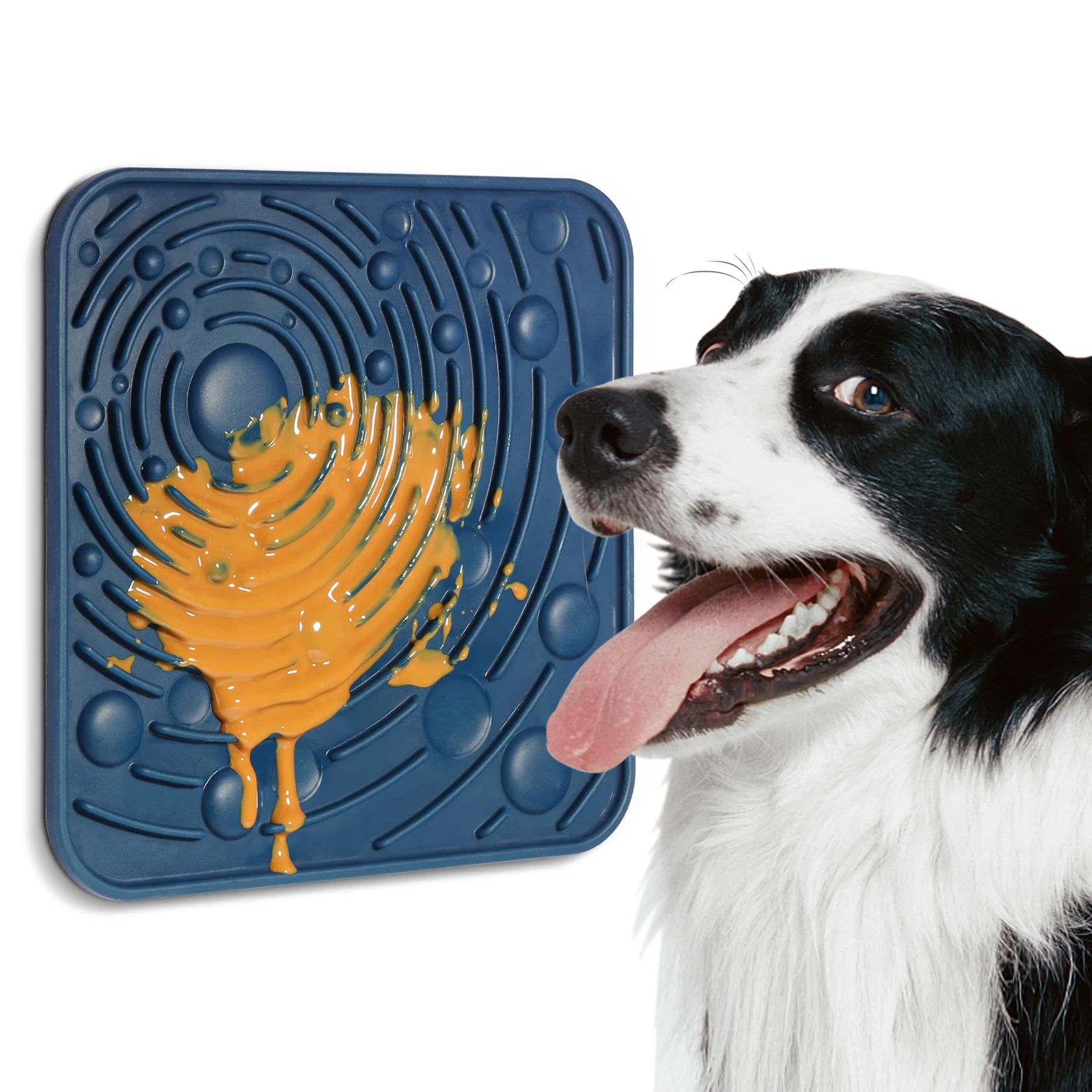 Food-grade silicone Dog Lick Pad Poop Bag Cat Pee Pads shampoo scissors Brush Mouth Cleaning Sets Grooming Sets