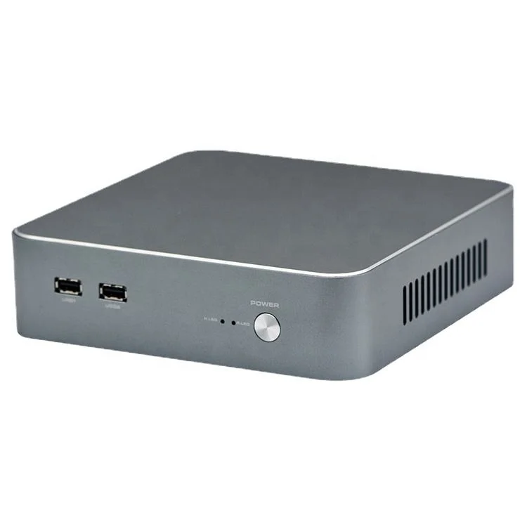 H4627Z New design dual Intel I211 LAN aluminum case Croe i7 Mini PC with Phoenix Terminal