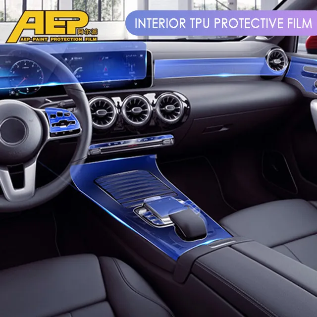 Transparent TPU PPF Paint Protection Film For Mercedes Benz GLC X253 260L 300L Car Accessories Interior Decoration