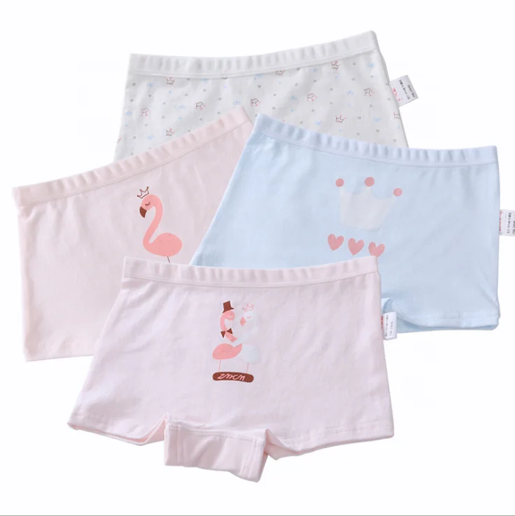 
Organic Soft Baby Girl Underwear Cotton Kids Toddler Short Pants Underpants Breathable Infant Shorts Baby Underwear 