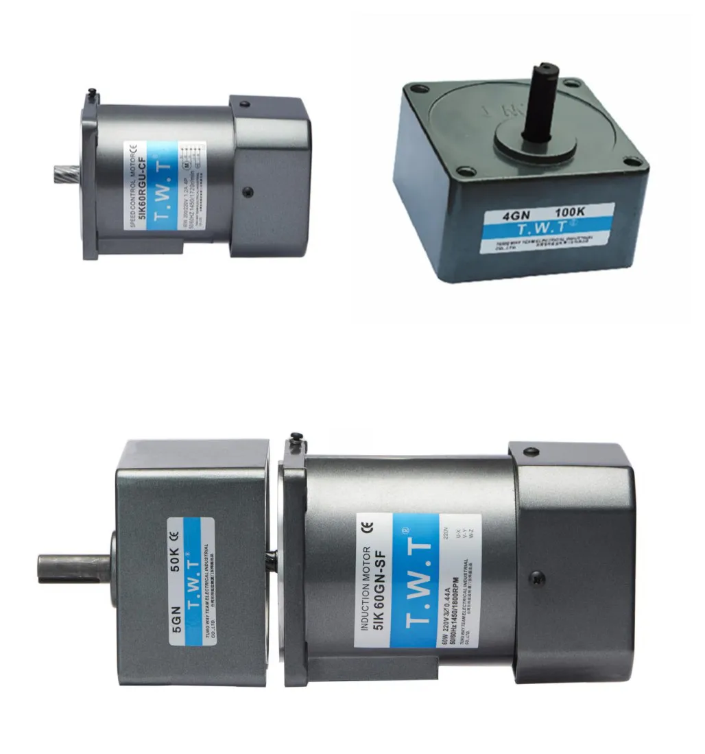 Single Phase 220v 80mm 25w Ac Induction Motor Only With D Shaft Or Key Shaft