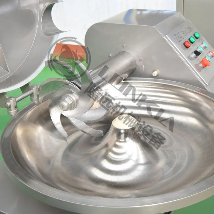 CE Meat Bowl Chopper Sausage Making Machine Chopper  Hamburger Meat Bowl Cutter