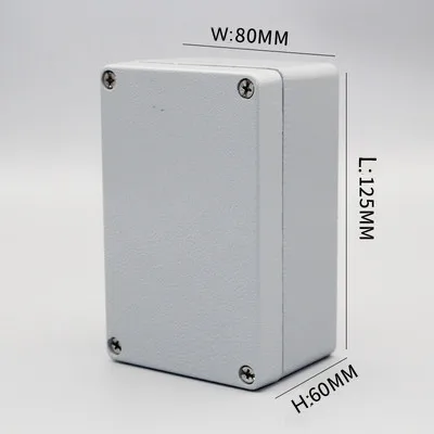 2016 New Arrival Newest Die Cast Aluminum Waterproof Junction Box Custom Project Enclosure