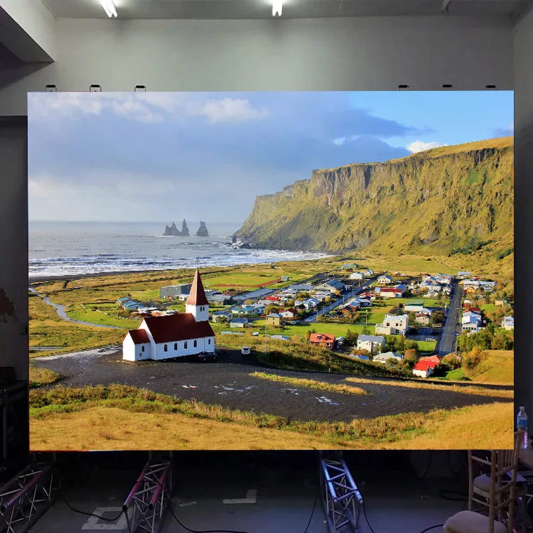 P4 hd video indoor rental led display for press release new product introduction meeting and so on