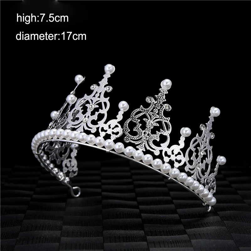 cake decorating supplies metal crown cake topper for wedding party cake decoration bouquet accessories