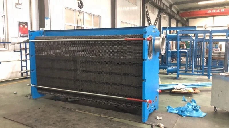 Испаритель и конденсаторный теплообменник JFEC500 350 для водяного и жидкого охлаждения парового масла