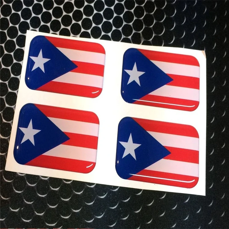 Custom Make Epoxy Resin Clear Epoxy Sticker, 3D Dome Custom Flag 3D Sticker Doming Machine