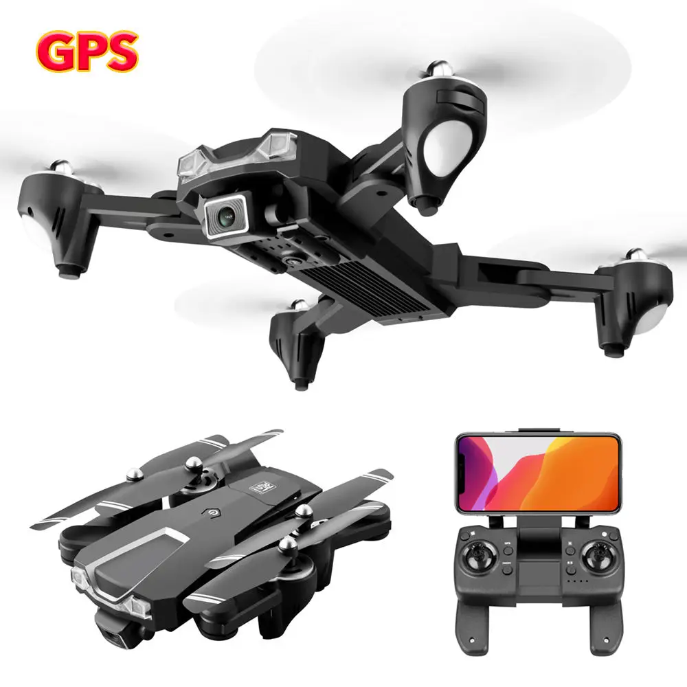 LS25 GPS 5G 6K WIFI FPV Foldable Quadcopter with HD Dual Camera professional Aerial Photography RC Drone