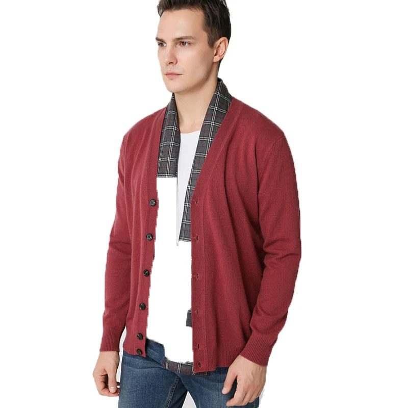 Made In Inner Mongolia Wholesale Cashmere Scarves Woven  Designer Cashmere Shawls Scarf Luxury For Men