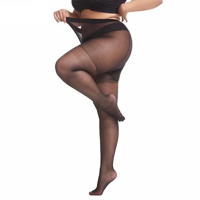 Women 15D Tights Summer Plus Size Sheer Pantyhose