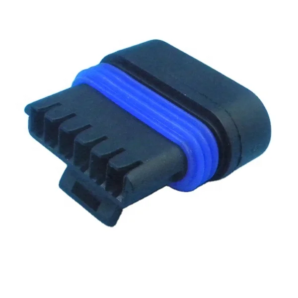 6090-1021 Delphi 5 Pin Female Connector Free Adapter Automotive Greenway 3 Pin Electric Male Female Connectors 898 Nylon 20000