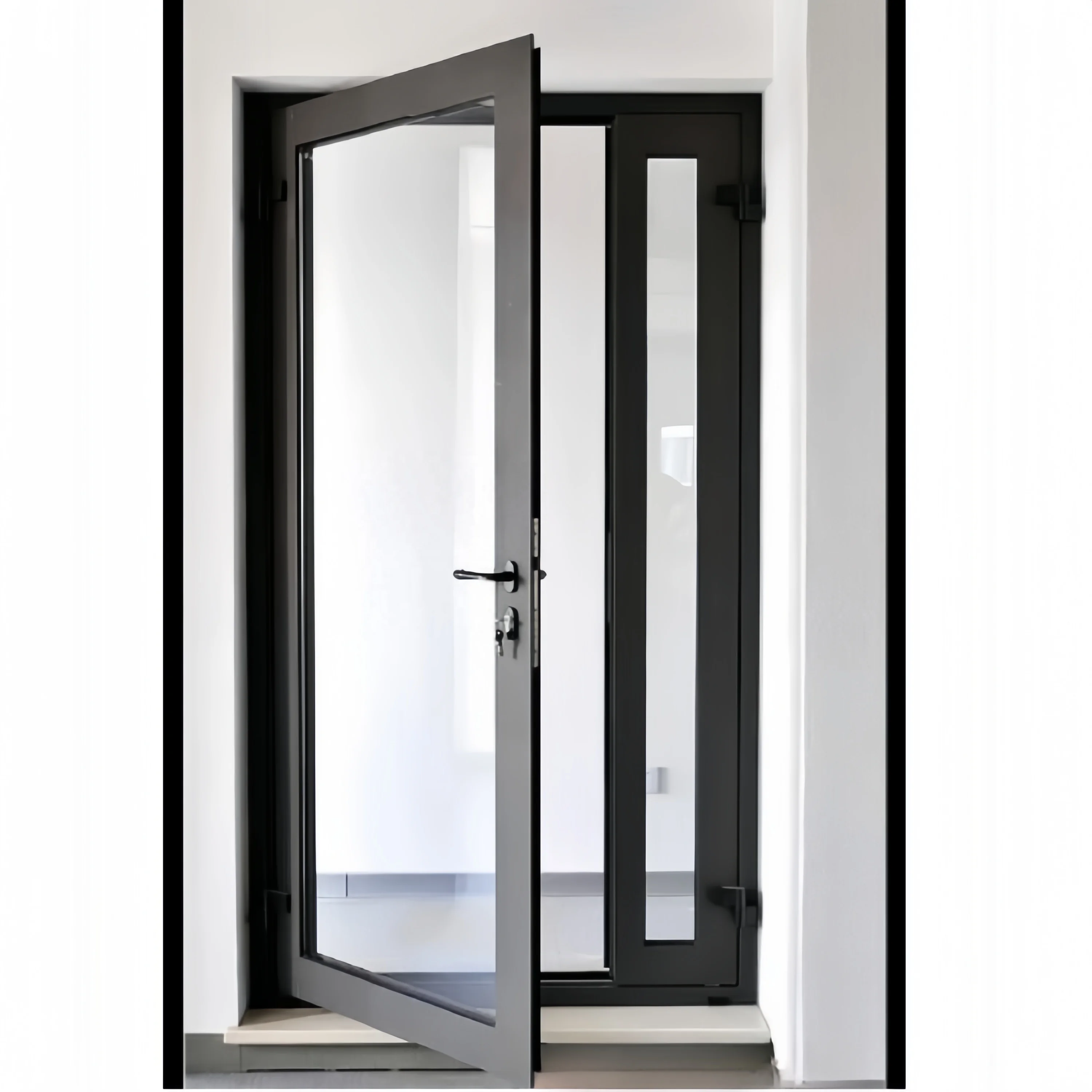 Customized Factory Villa High End Heat Soundproof Aluminium Sliding Casement Swing Glass Door for Sale