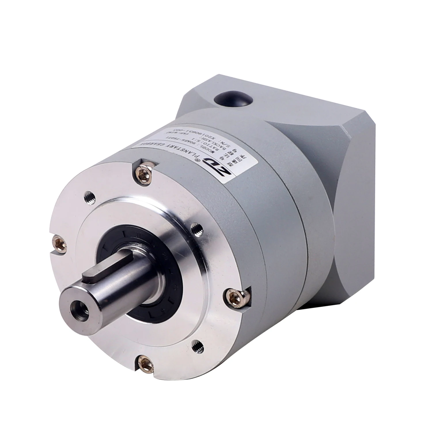 ZD Leader AE 90 Mount Flange Precision Helical Planetary Gear Servo Speed Reducer Gearbox for Packing Machine