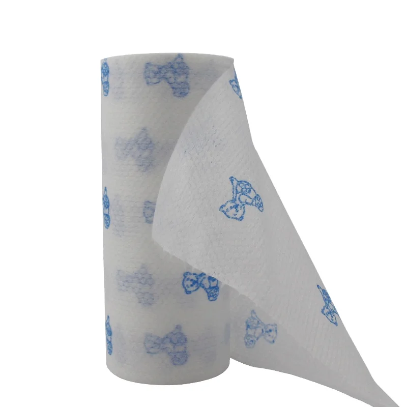 South Korean popular New Year Gift PP Pulp customized cartoon pattern Washable household Paper Roll