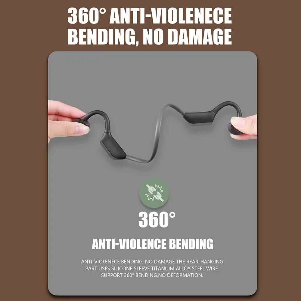 2022 New Technique Bone Conduction Sunglasses Headphones With Wireless BT5.0 Nois Cancelling Headphone