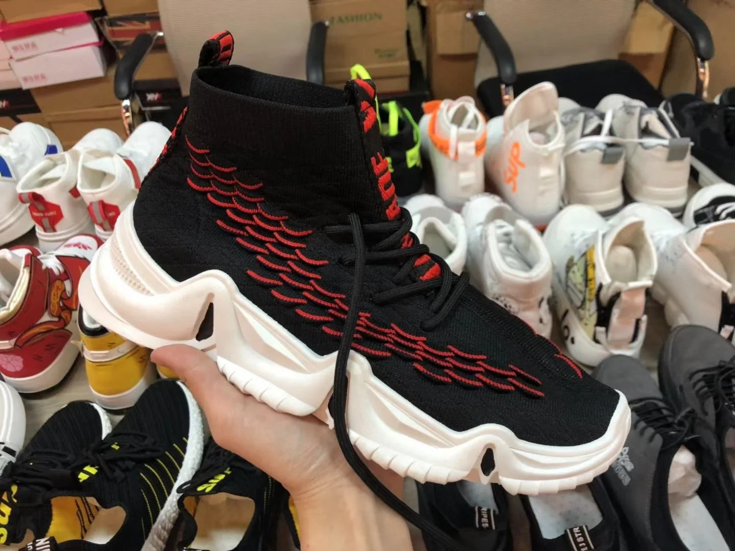 GZY factory clearance casual shoes men sneakers sports shoes for men low price stocklots shoes
