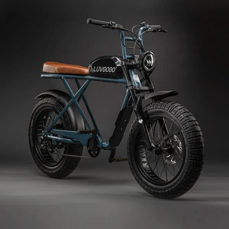 Диаметр колес супер с толстыми покрышками 73 Электрический Cafe Racer Гибридный 750 Вт 1000 MTB Вело Electrique Homme ретро Электрический велосипед Байк, способный преодолевать Броды