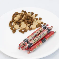 cat wet  food Salmon ham sausage  cat treat pet food
