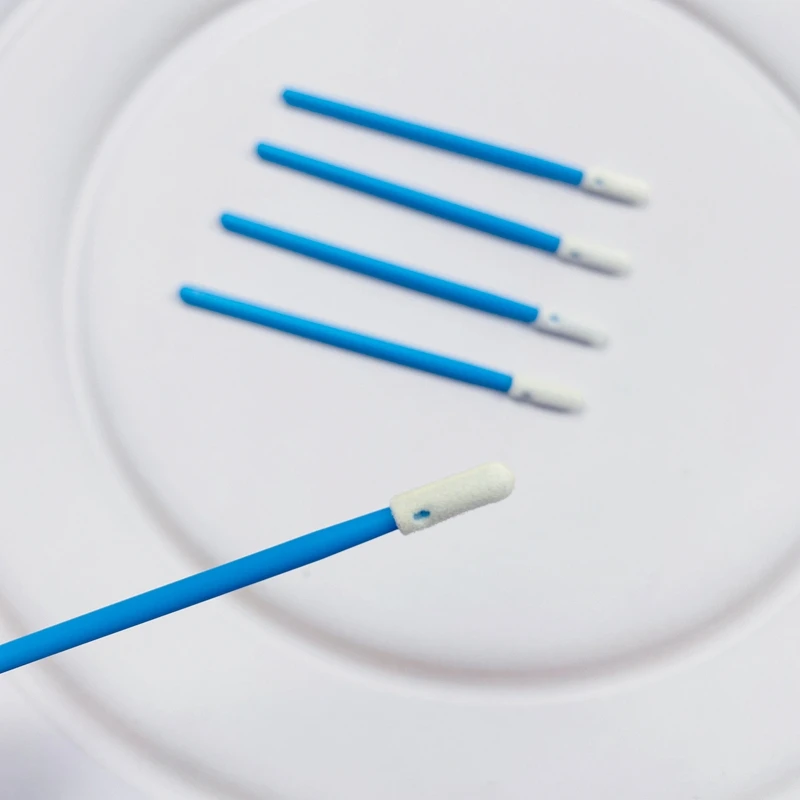 100 Counts Small Foam Cleaning swabs Electronics Optical Lenses Non-Sterile Swab